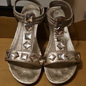 Egyptian Style Champane Color Women's Sandals.